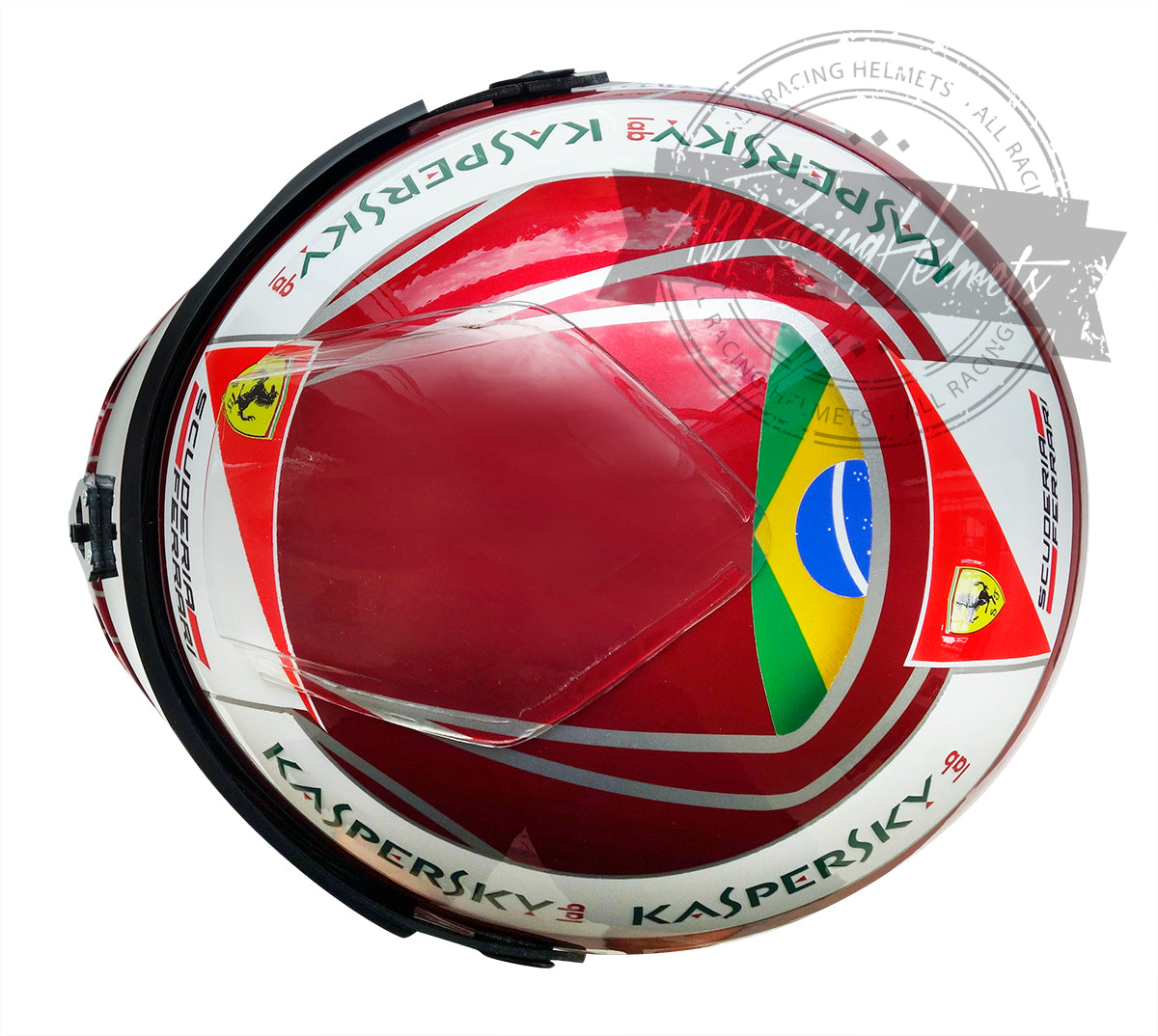 Felipe Massa 2013 Interlagos GP F1 Replica Helmet 1:1 Scale