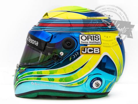 Felipe Massa 2017 F1 Replica Helmet Scale 1:1