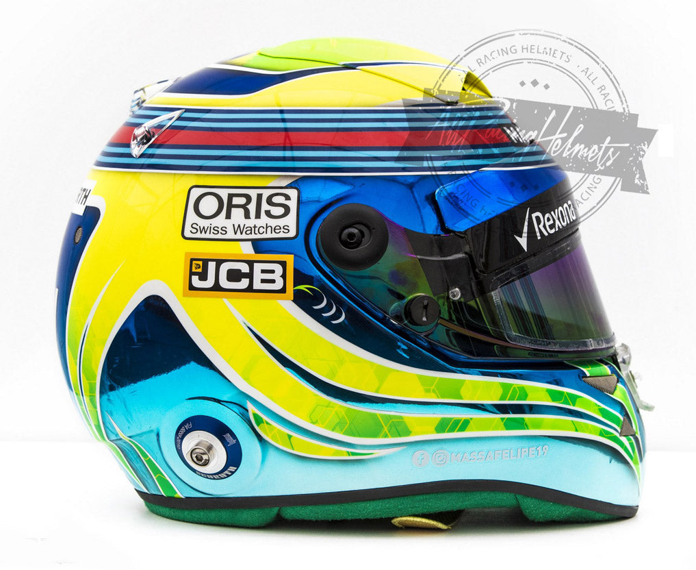 Felipe Massa 2017 F1 Replica Helmet | Full Scale 1:1