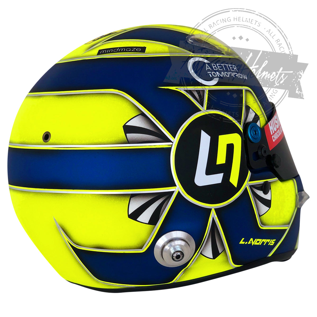 Casque réplique Lando Norris 2020 F1 échelle 1:1