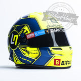 Lando Norris 2021 F1 Replica Helmet Scale 1:1