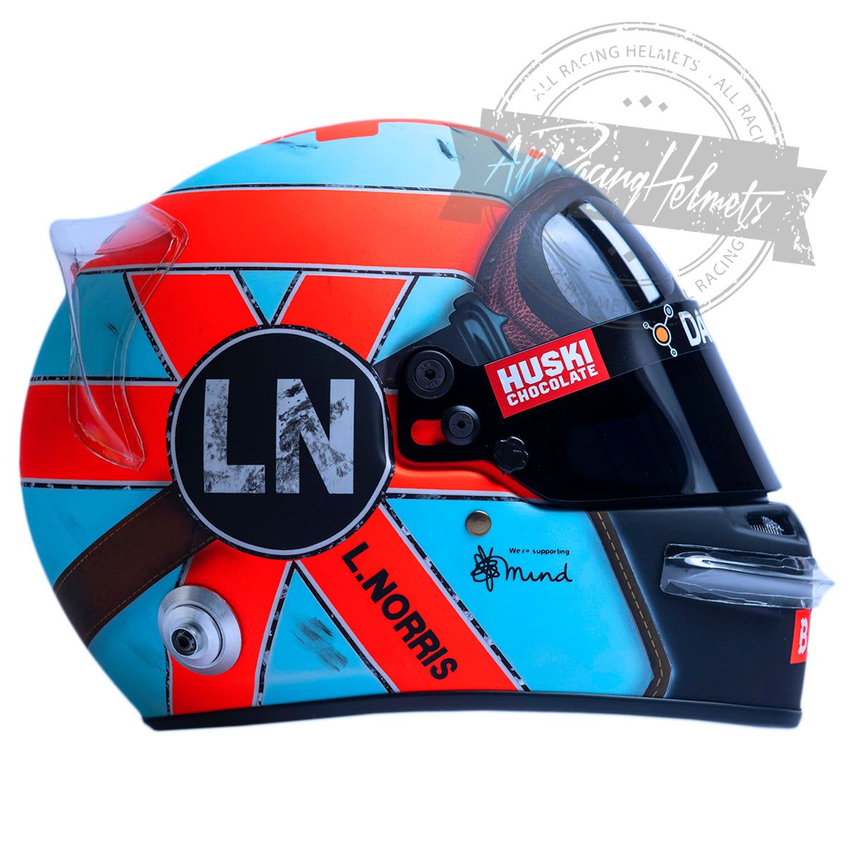 Lando Norris 2021 Monaco GP F1 Replica Helmet 1:1 Scale