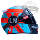 Lando Norris 2021 Monaco GP F1 Replica Helmet Scale 1:1