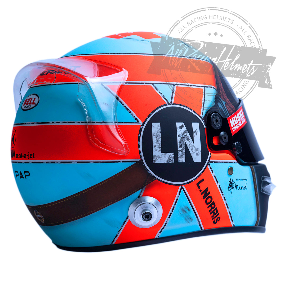 Lando Norris 2021 Monaco GP F1 Replica Helmet 1:1 Scale