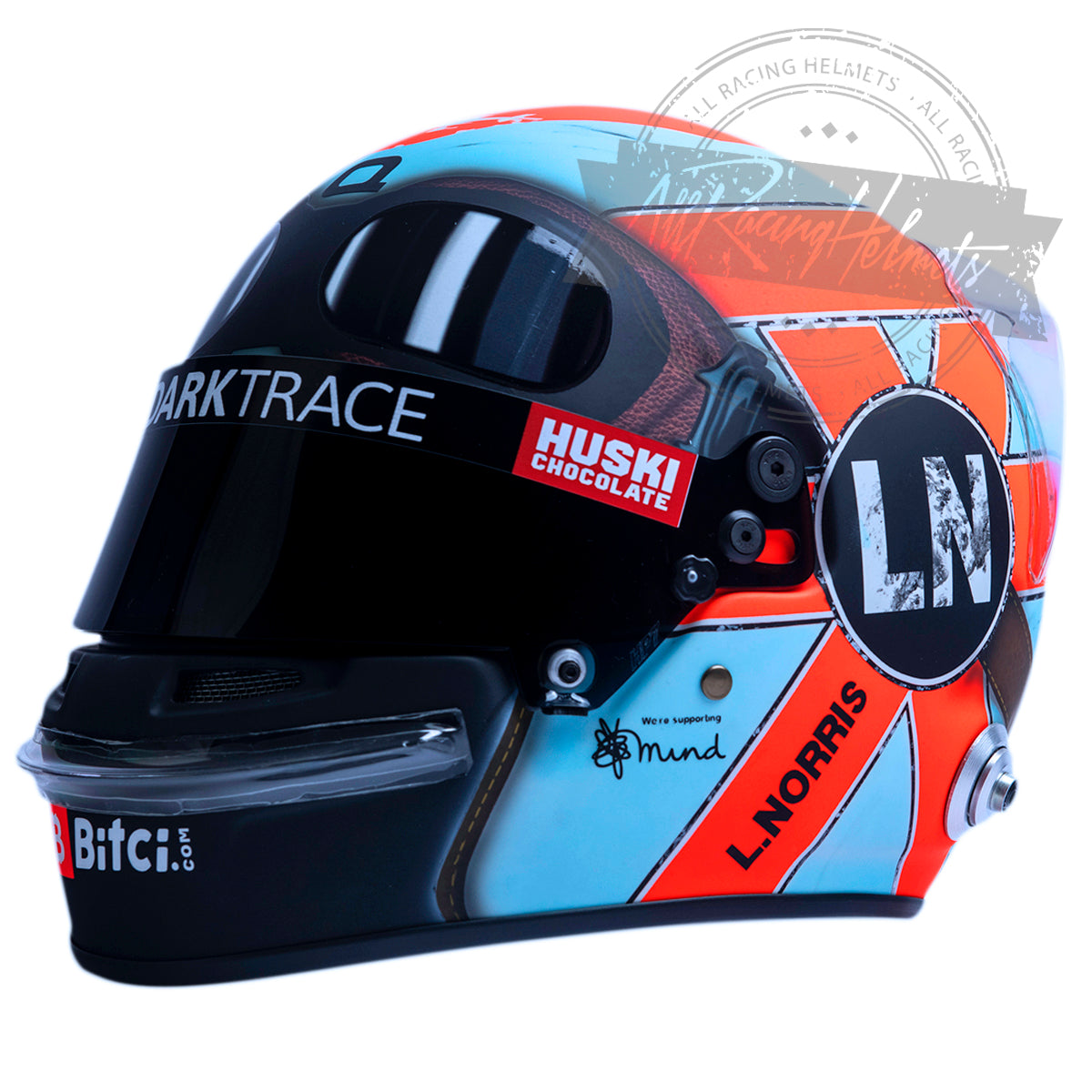 Lando Norris 2021 Monaco GP F1 Replica Helmet 1:1 Scale