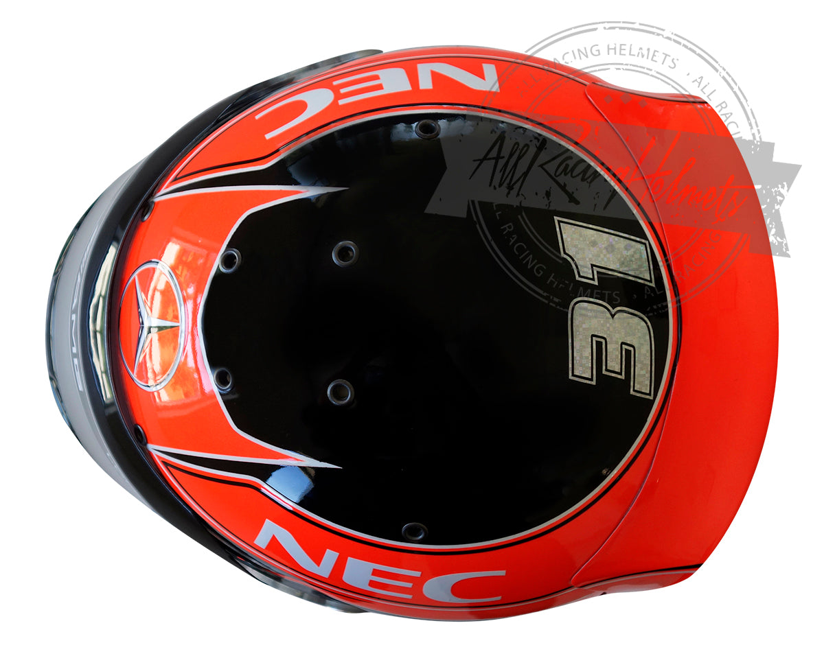 Casque réplique F1 Esteban Ocon 2017 à l'échelle 1:1