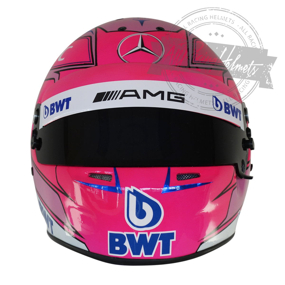Casque Réplique Esteban Ocon F1 2018 Échelle 1:1