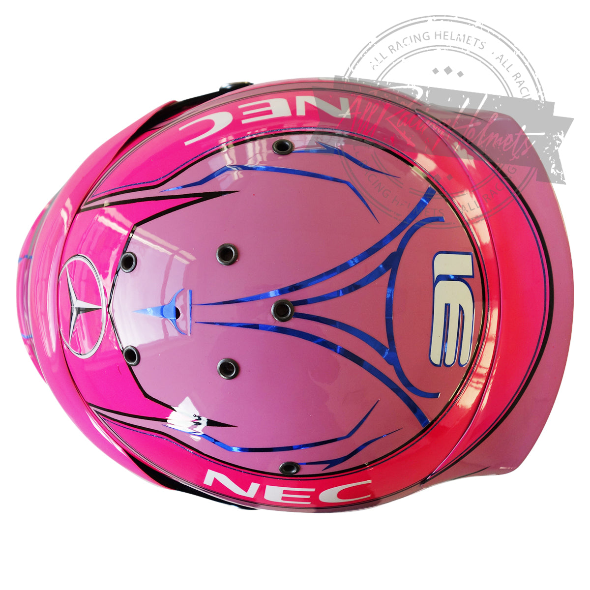 Casque Réplique Esteban Ocon F1 2018 Échelle 1:1