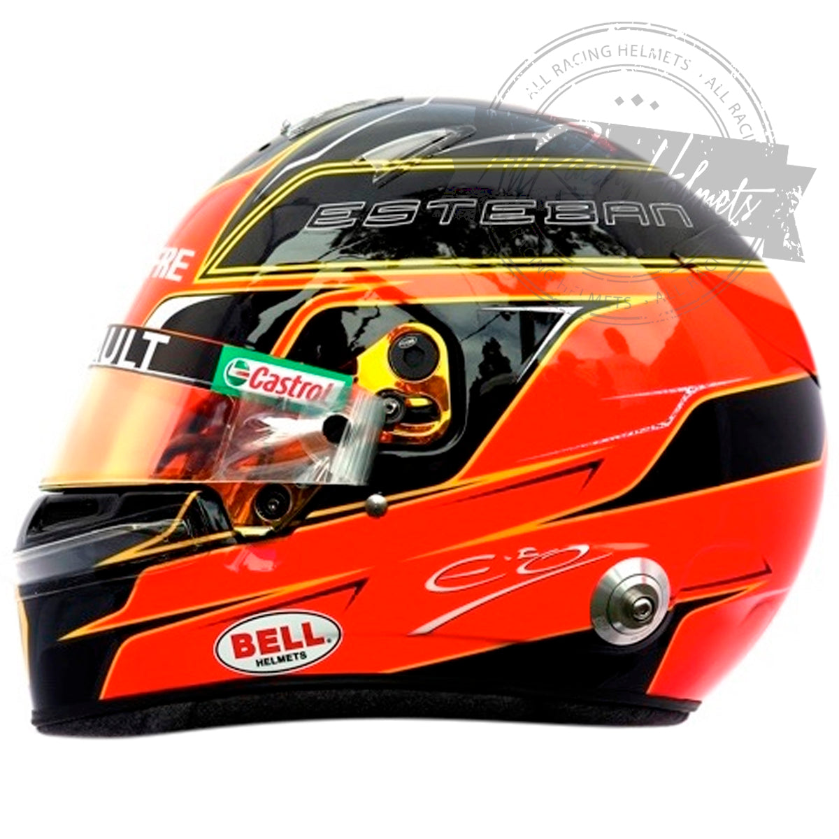 Esteban Ocon 2020 F1 Replica Helmet 1:1 Scale