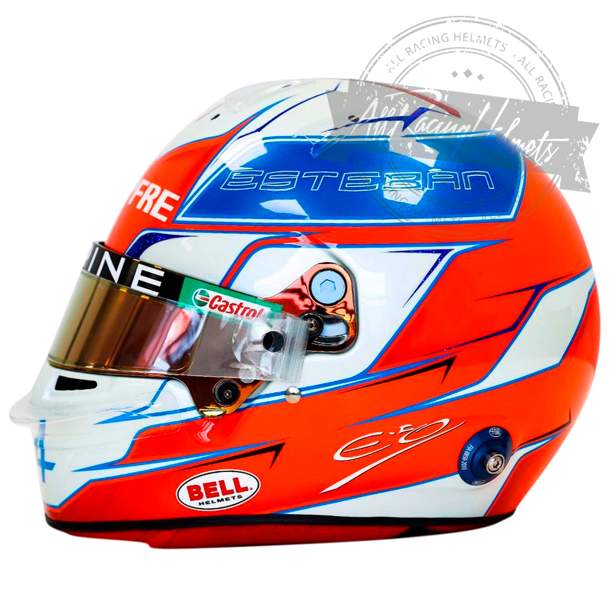 Esteban Ocon 2021 F1 Replica Helmet 1:1 Scale