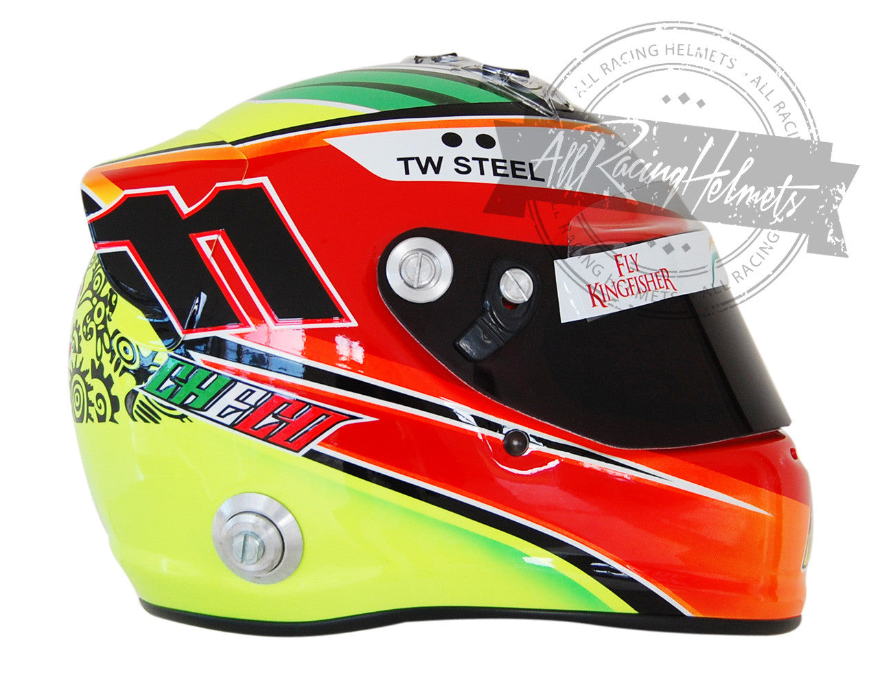 Sergio Perez 2014 F1 Replica Helmet 1:1 Scale
