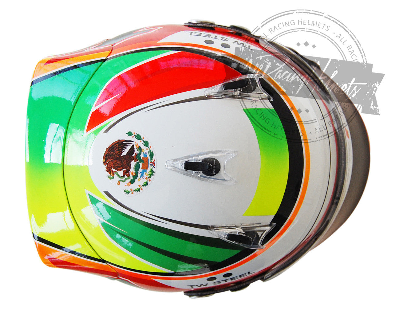 Sergio Perez 2014 F1 Replica Helmet 1:1 Scale