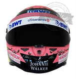 Sergio Perez 2017 "Pink" F1 Replica Helmet Scale 1:1