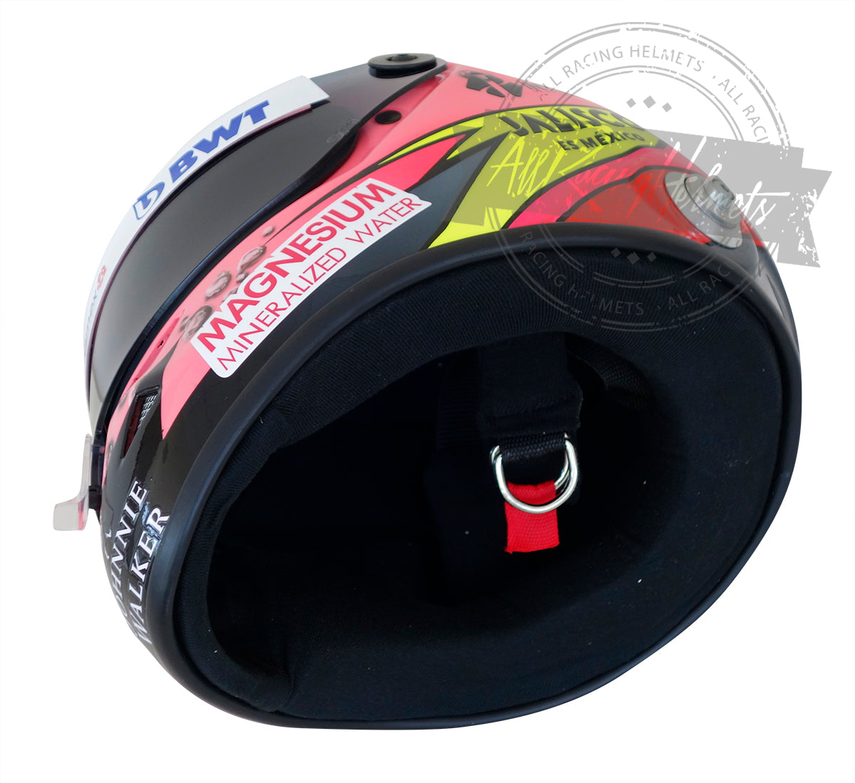 Sergio Perez 2017 "Pink" F1 Replica Helmet 1:1 Scale