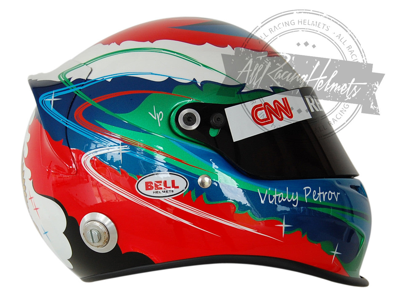 Vitaly Petrov 2011 F1 Replica Helmet 1:1 Scale
