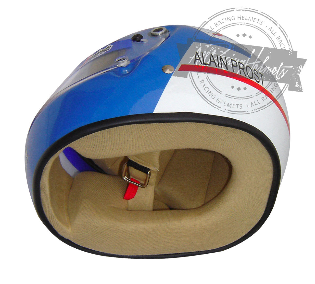 Alain Prost 1985 F1 Replica Helmet 1:1 Scale