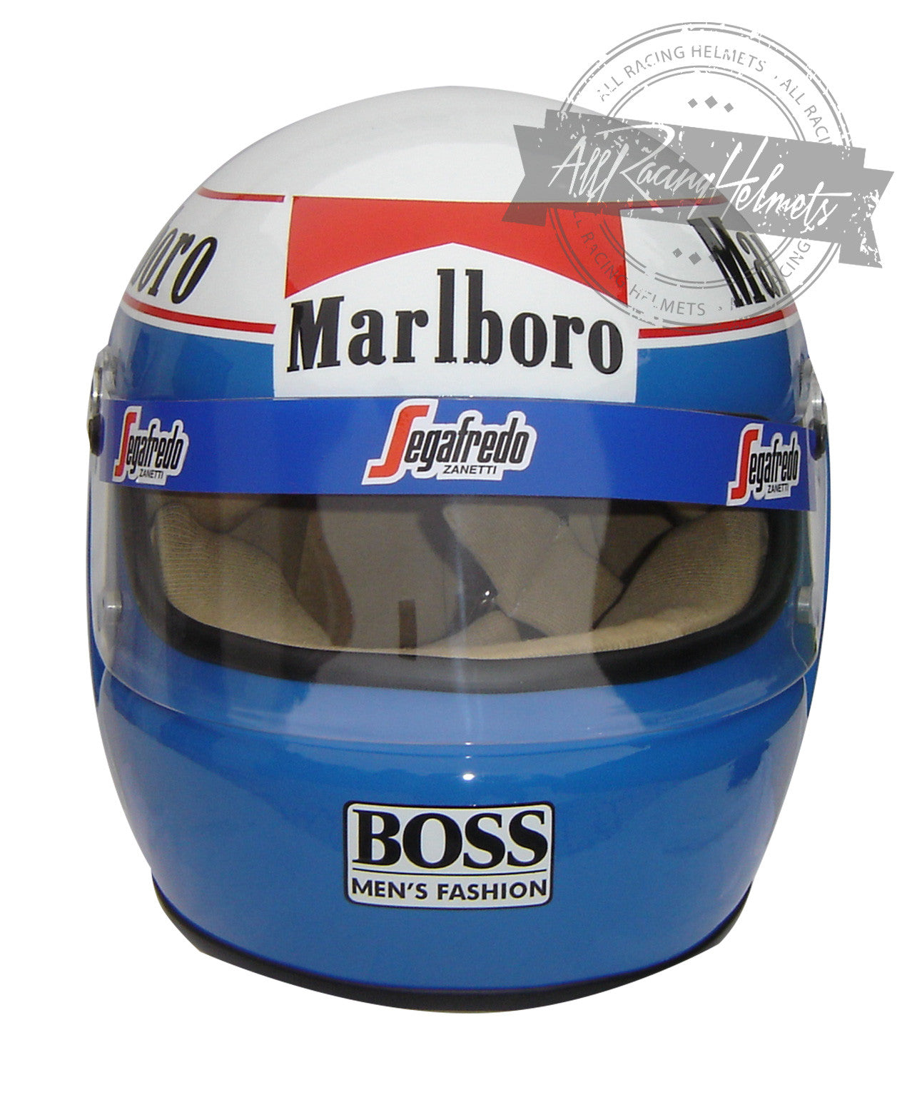 Alain Prost 1985 F1 Replica Helmet 1:1 Scale