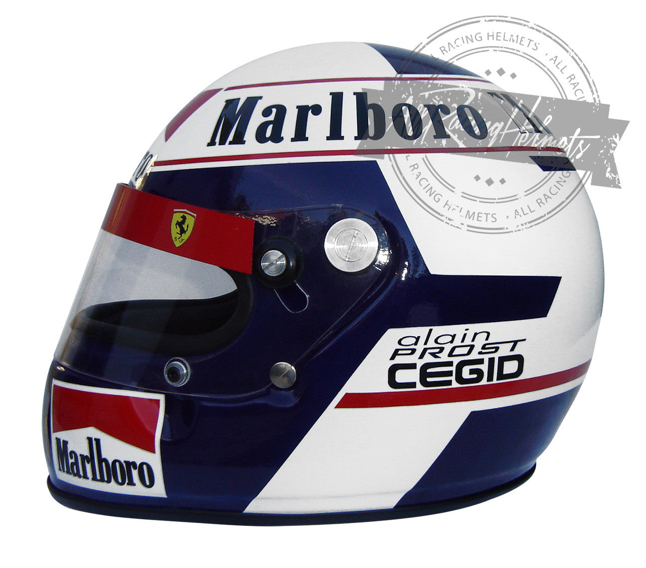 Alain Prost 1990 F1 Replica Helmet 1:1 Scale