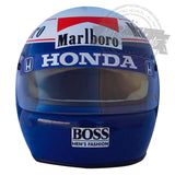 Alain Prost 1989 F1 World Champion Replica Helmet Scale 1:1