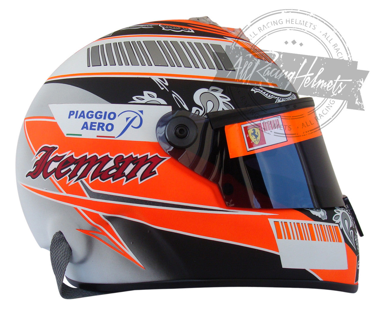 Kimi Raikkonen 2009 "White" F1 Replica Helmet 1:1 Scale