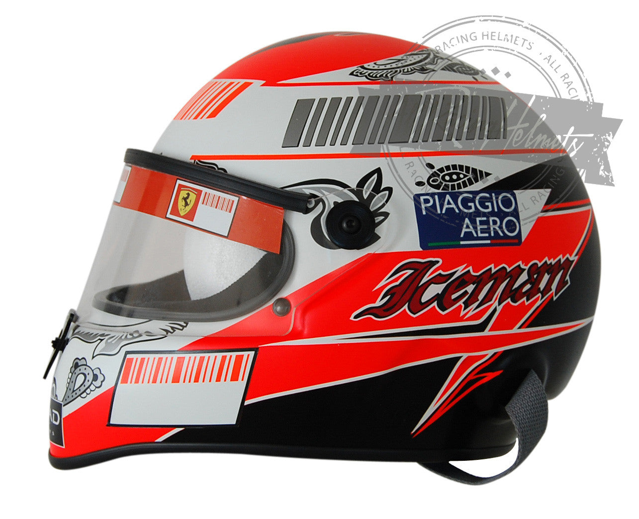 Kimi Raikkonen 2009 "Black" F1 Replica Helmet 1:1 Scale