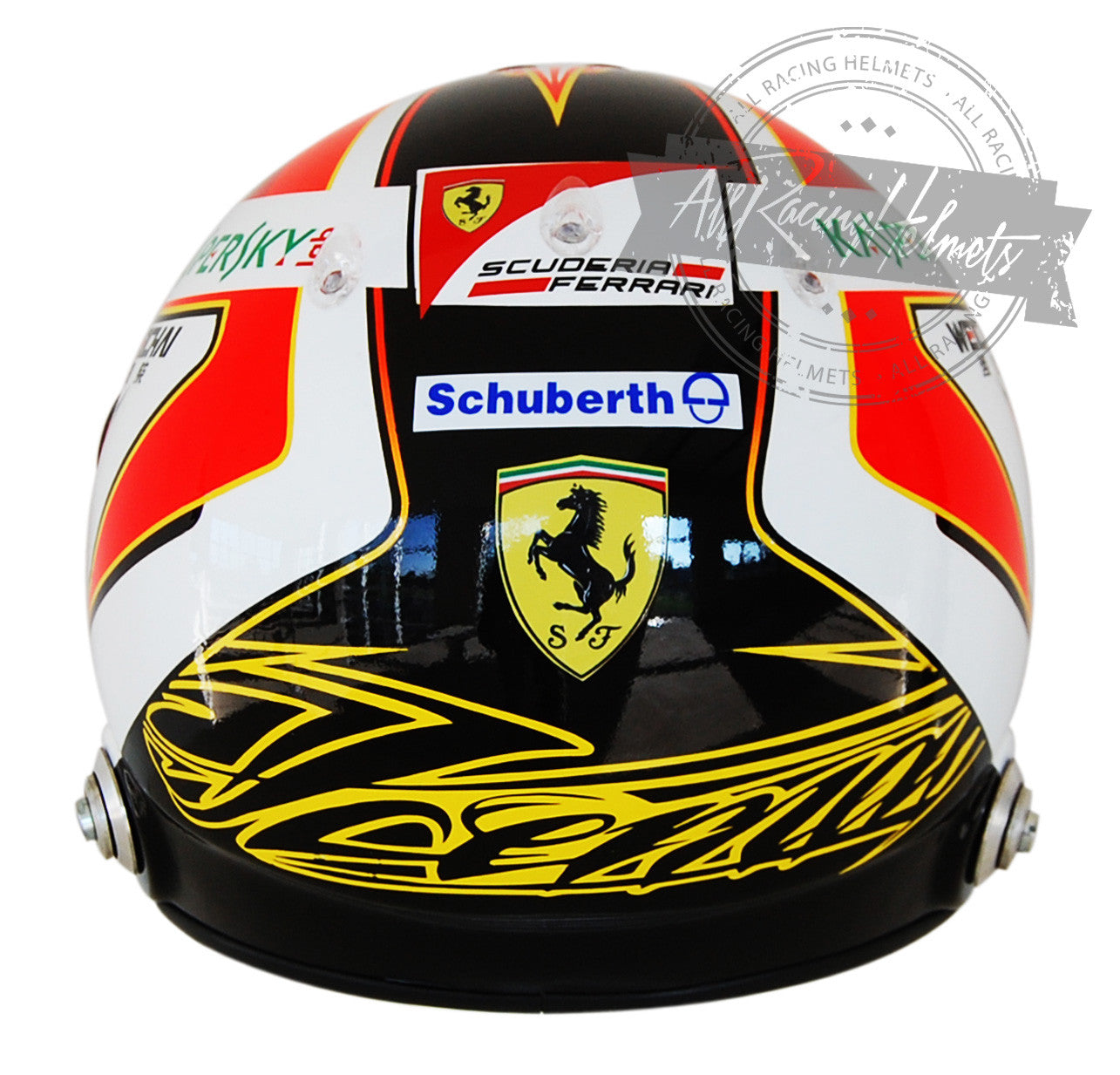 Kimi Raikkonen 2014 F1 Replica Helmet | Full Scale 1:1 Kimi Raikkonen 2014 F1 Replica Helmet | Full Scale 1:1