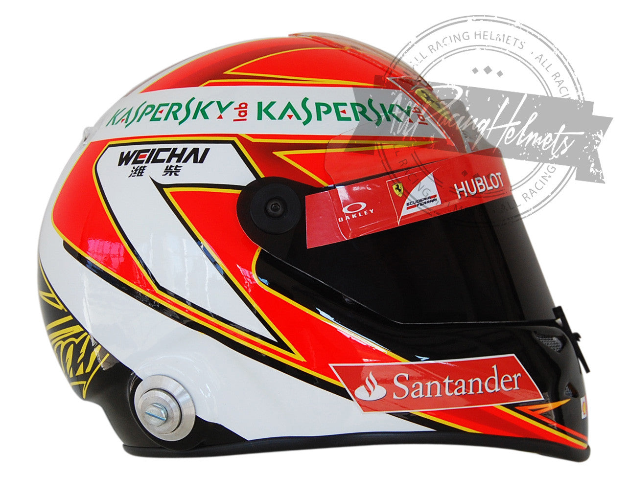 Kimi Raikkonen 2014 F1 Replica Helmet 1:1 Scale
