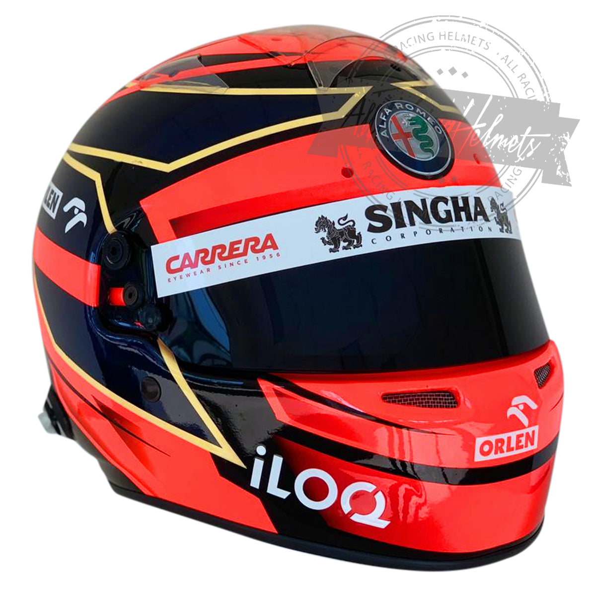Kimi Raikkonen 2021 F1 Replica Helmet 1:1 Scale