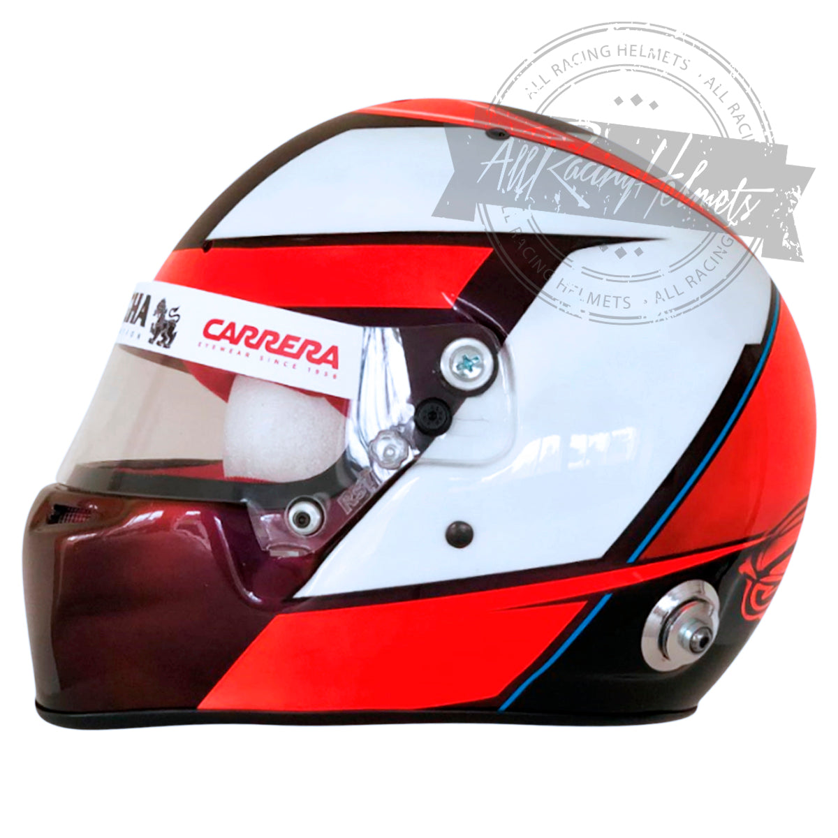 Kimi Raikkonen 2019 F1 Replica Helmet Scale 1:1 – All Racing Kimi Raikkonen 2019 F1 Replica Helmet Scale 1:1 – All Racing
