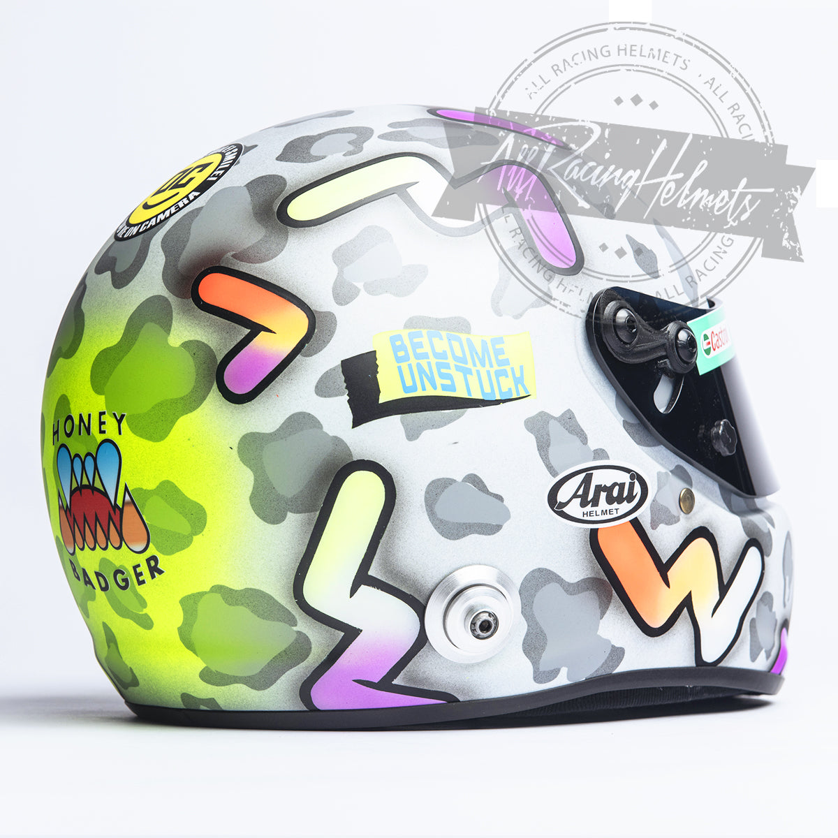 Casque Renault Ricciardo F1 2020 - Miniature Arai 1/2 - Neuf