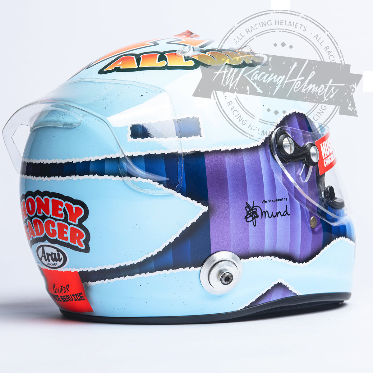 Casque réplique F1 Daniel Ricciardo Grand Prix d'Italie 2021 à l'échelle 1:1