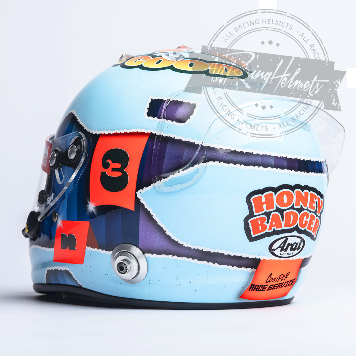 Casque réplique F1 Daniel Ricciardo Grand Prix d'Italie 2021 à l'échelle 1:1