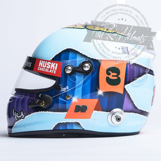 Casque réplique F1 Daniel Ricciardo Grand Prix d'Italie 2021 à l'échelle 1:1