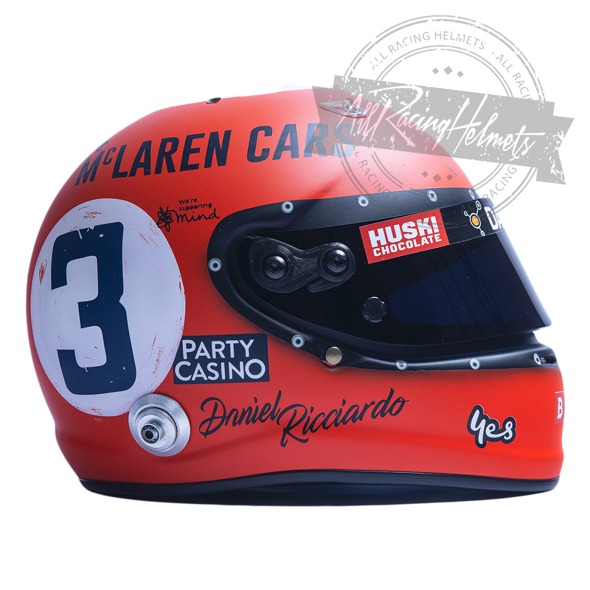 Daniel Ricciardo 2021 Monaco GP F1 Replica Helmet | Full Scale 1:1