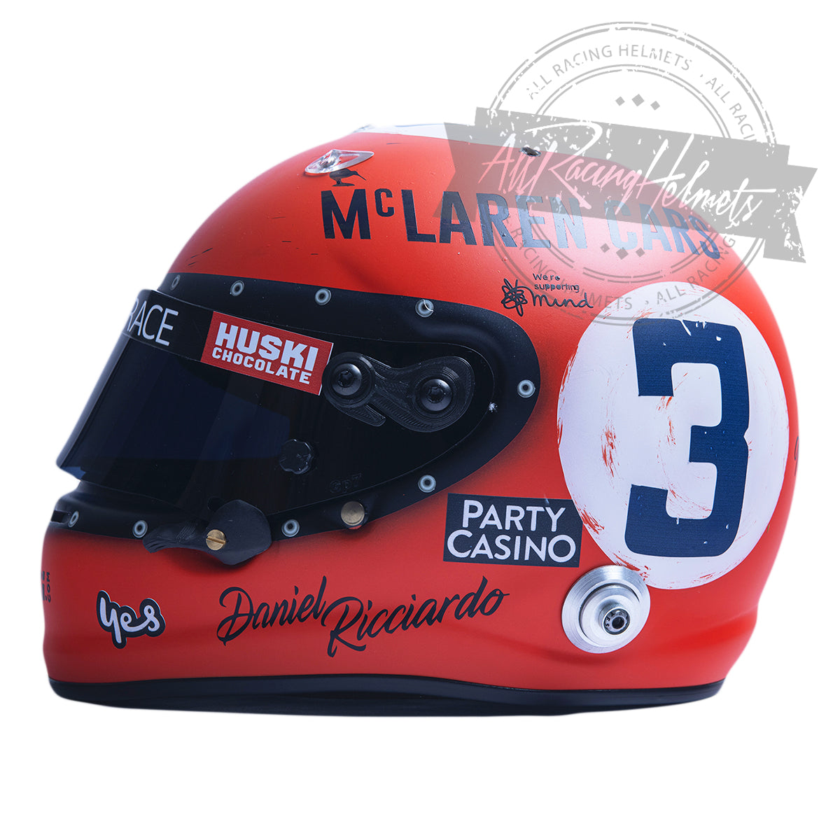 Daniel Ricciardo 2021 Monaco GP F1 Replica Helmet 1:1 Scale