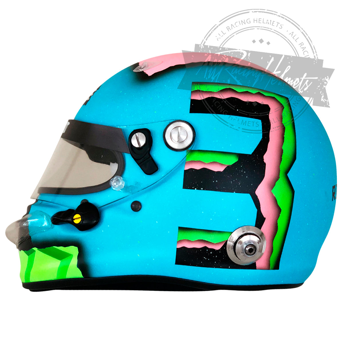 Daniel Ricciardo 2019 F1 Replica Helmet 1:1 Scale