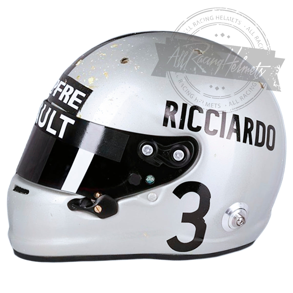 Daniel Ricciardo 1000th Grand Prix Jack Brabham Tribute F1 Replica Helmet 1:1 Scale