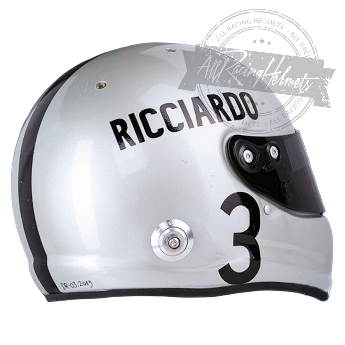 Daniel Ricciardo 1000th Grand Prix Jack Brabham Tribute F1 Replica Helmet 1:1 Scale
