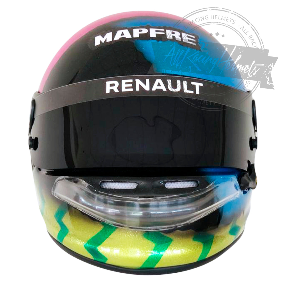 Casco Réplica Daniel Ricciardo GP Singapur F1 2019 Escala 1:1