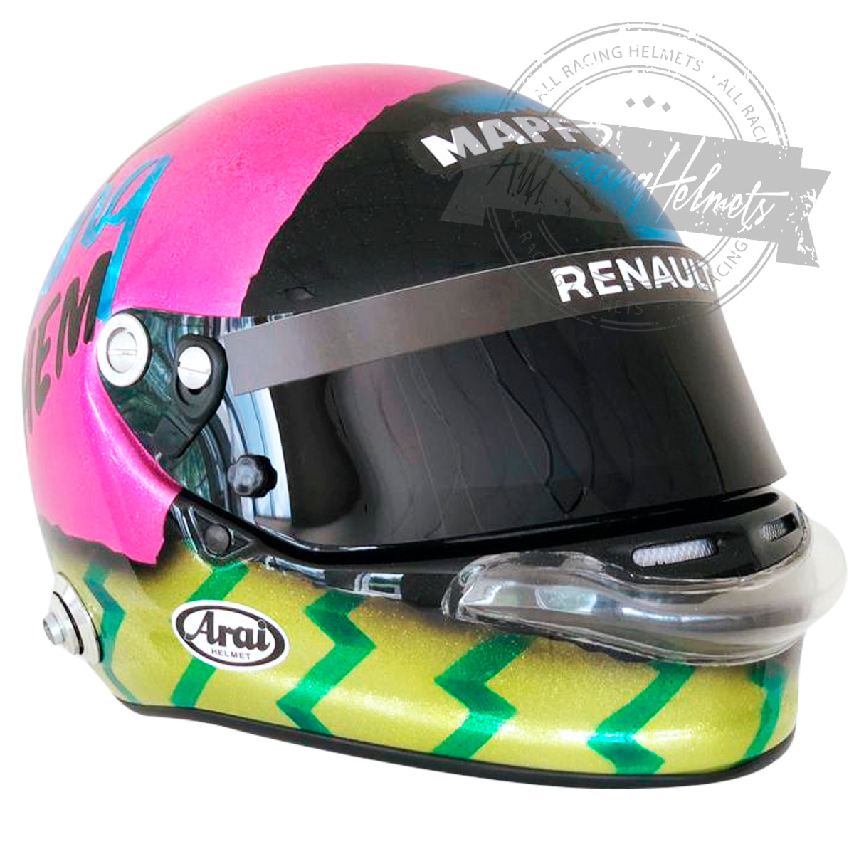 Casco Réplica Daniel Ricciardo GP Singapur F1 2019 Escala 1:1