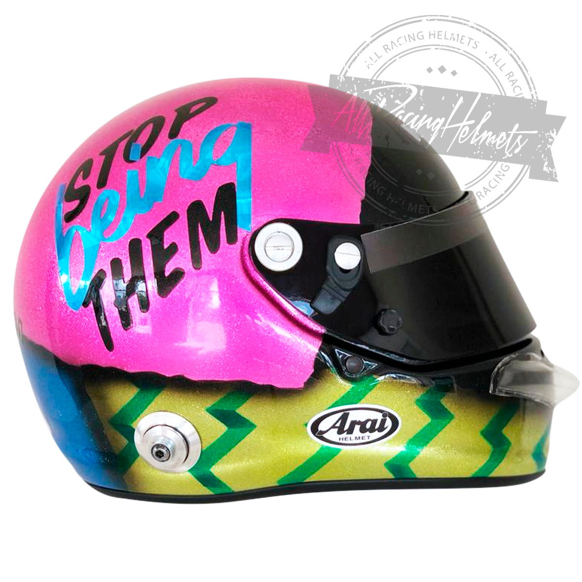 Casco Réplica Daniel Ricciardo GP Singapur F1 2019 Escala 1:1
