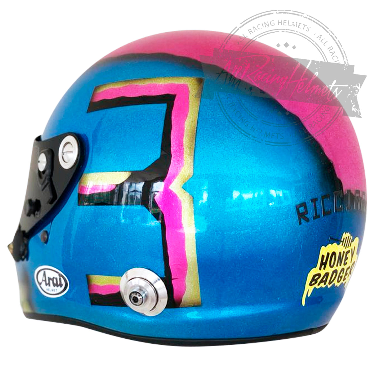 Casco Réplica Daniel Ricciardo GP Singapur F1 2019 Escala 1:1