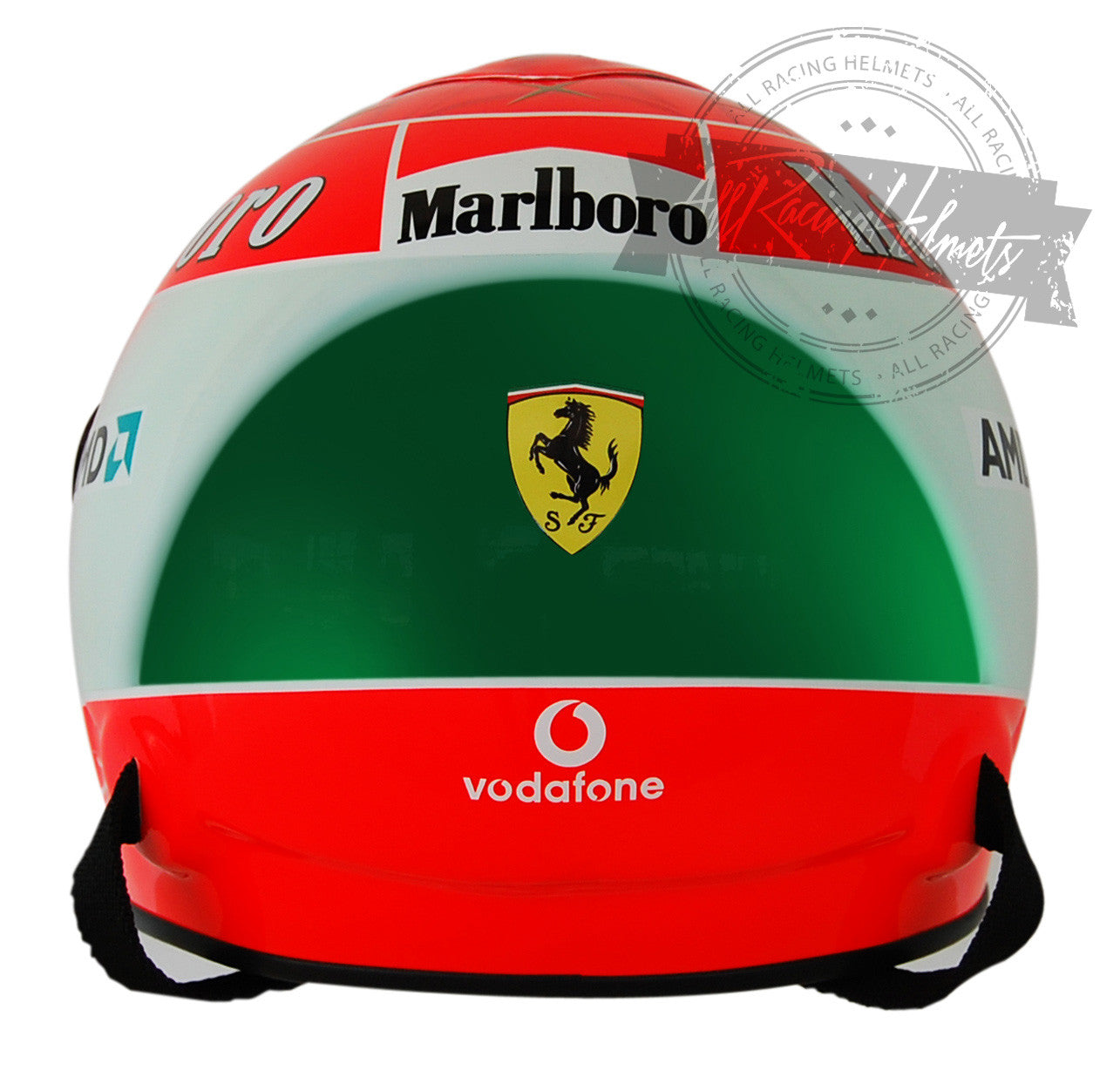 shoei helmet 2004 Michael Schumacher 2004 Monza GP F1 Replica Helmet | Full Scale 1:1
