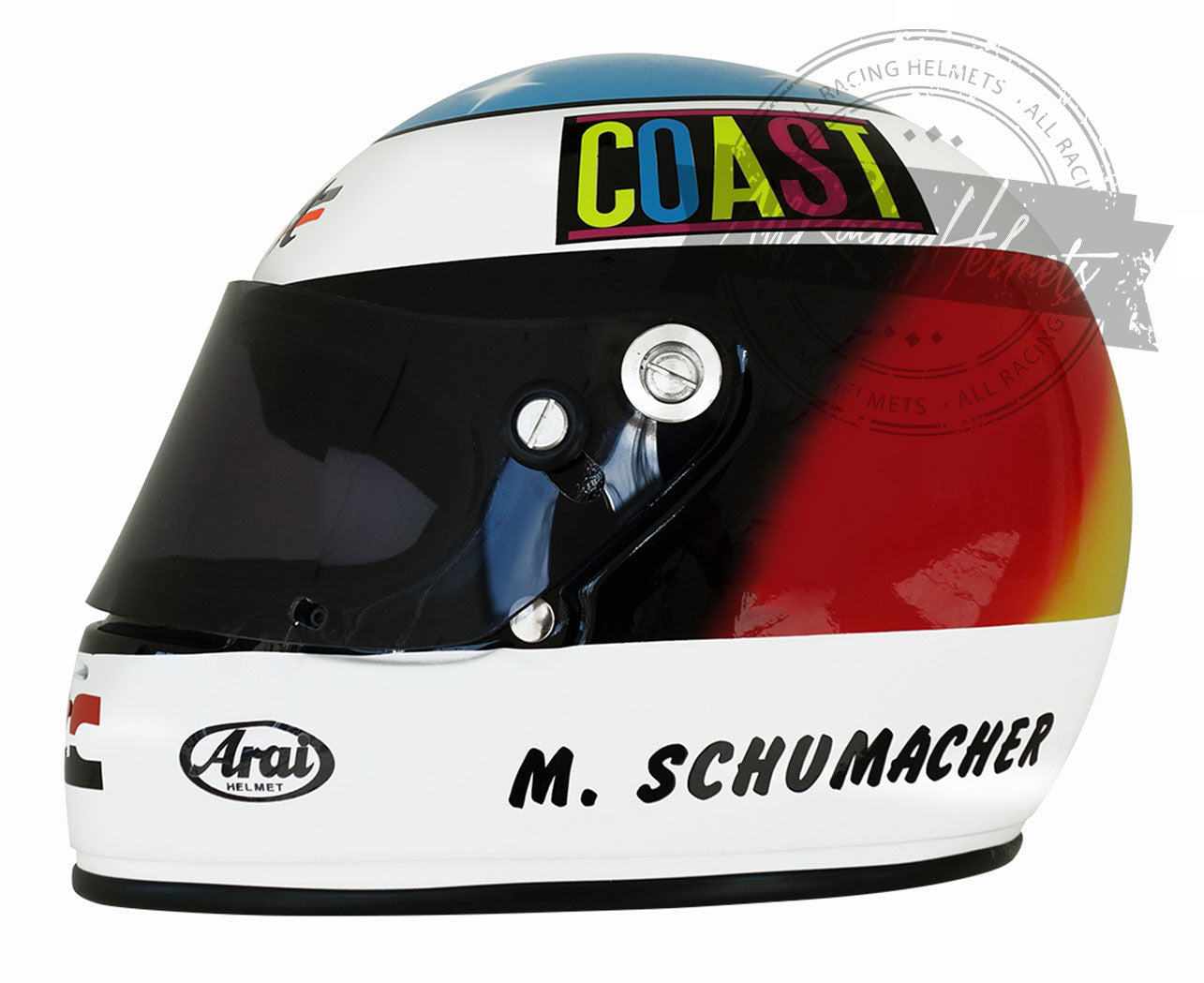 Michael Schumacher 1990 F1 Replica Helmet 1:1 Scale