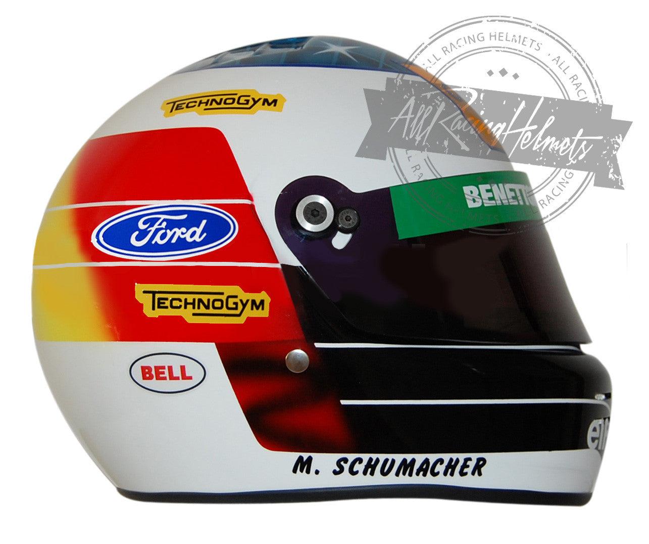 Michael Schumacher 1993 F1 Replica Helmet 1:1 Scale