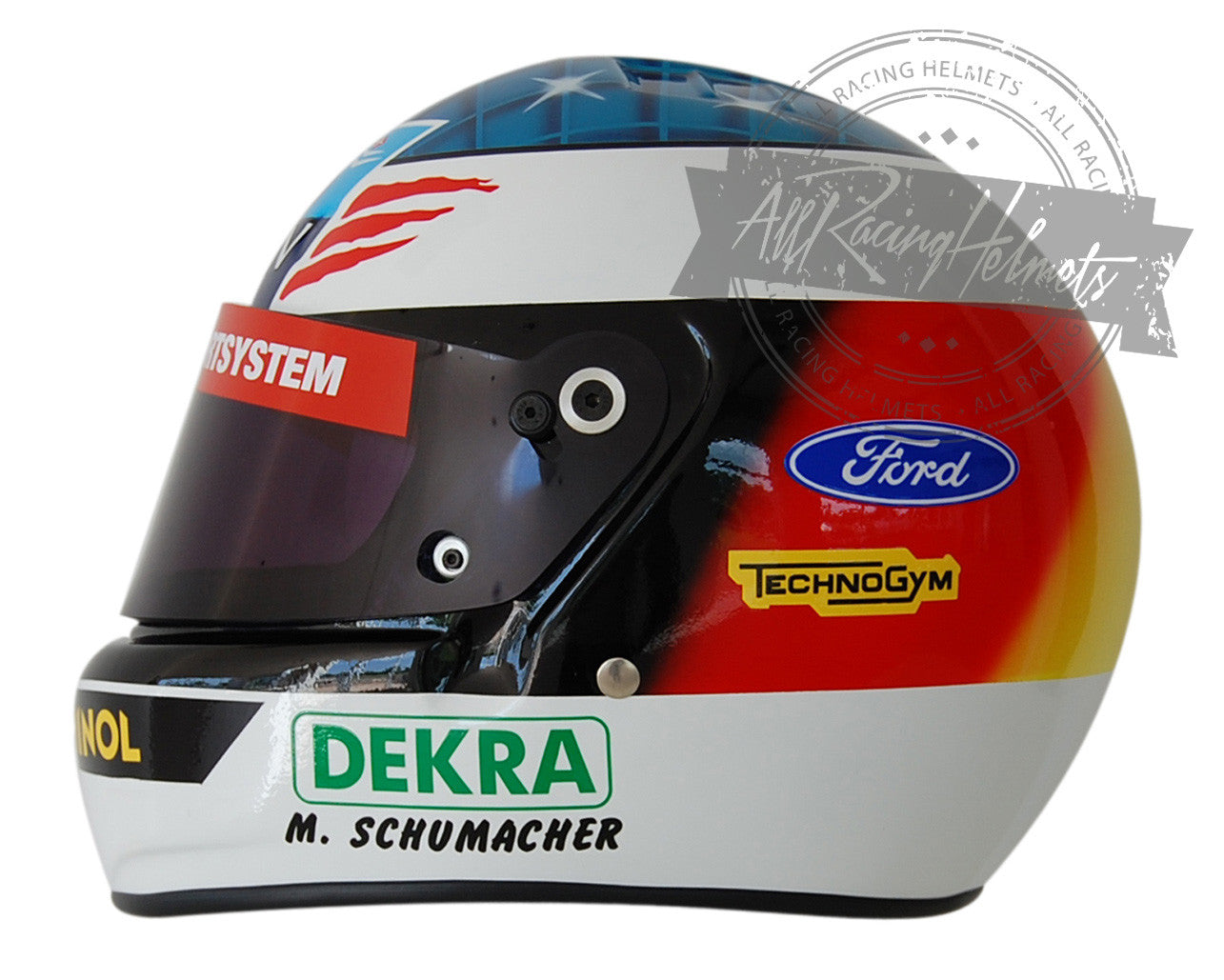 Michael Schumacher 1994 F1 Replica Helmet 1:1 Scale