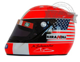Michael Schumacher 2001 Indianapolis Replica Helmet Scale 1:1