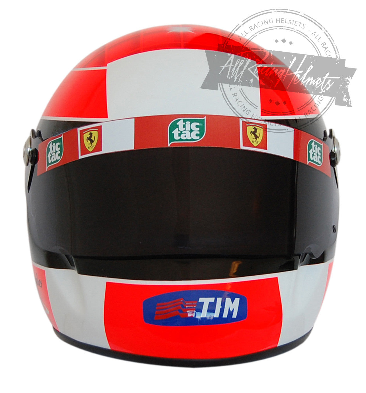 Casque F1 Réplique Michael Schumacher 2001 GP d'Indianapolis Échelle 1:1