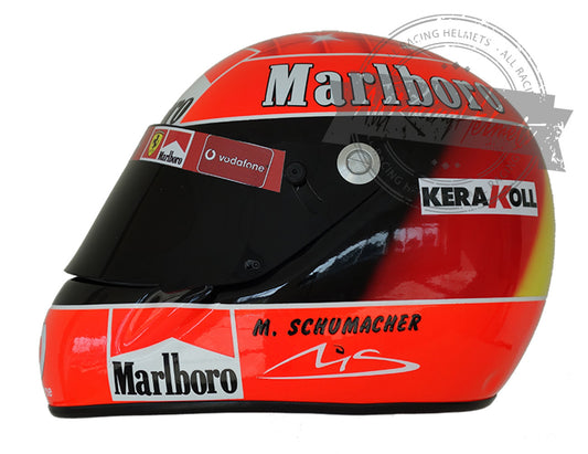 Michael Schumacher 2002 F1 Replica Helmet Scale 1:1