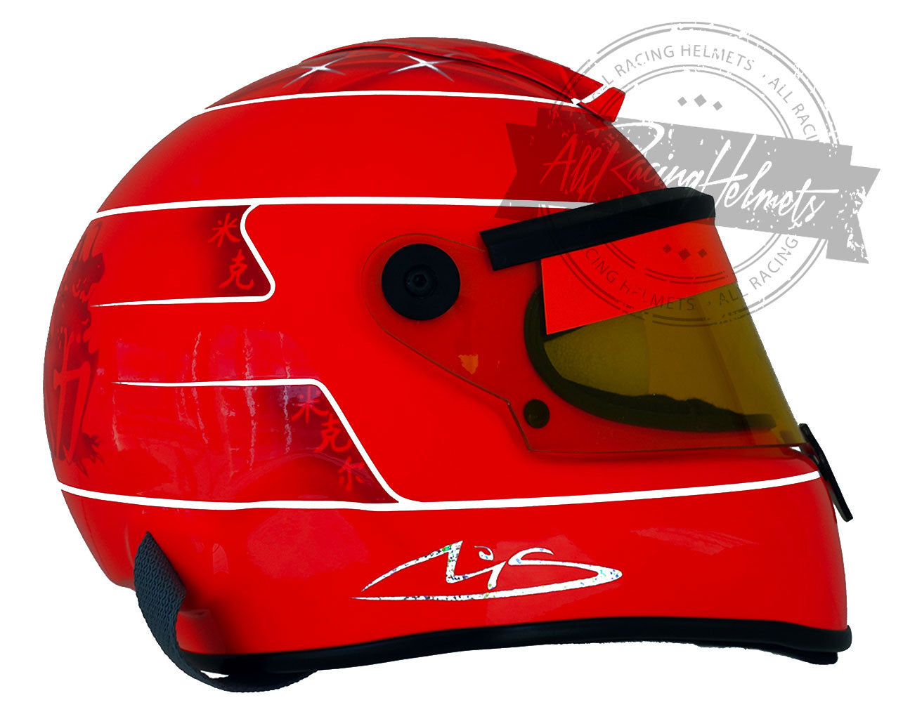 Michael Schumacher 2010 "Test Drive" F1 Replica Helmet 1:1 Scale